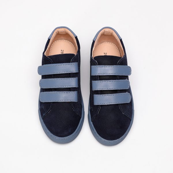 ⁦Boys' blue sneaker⁩ – תמונה ⁦2⁩
