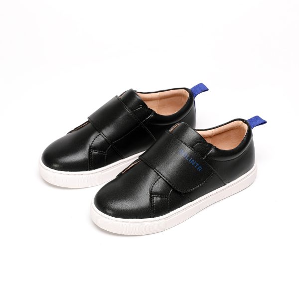 ⁦Wide Velcro sneakers with blue ribbonsizes⁩ – תמונה ⁦2⁩