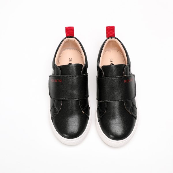 ⁦Wide Velcro sneakers with red ribbonsize⁩ – תמונה ⁦2⁩