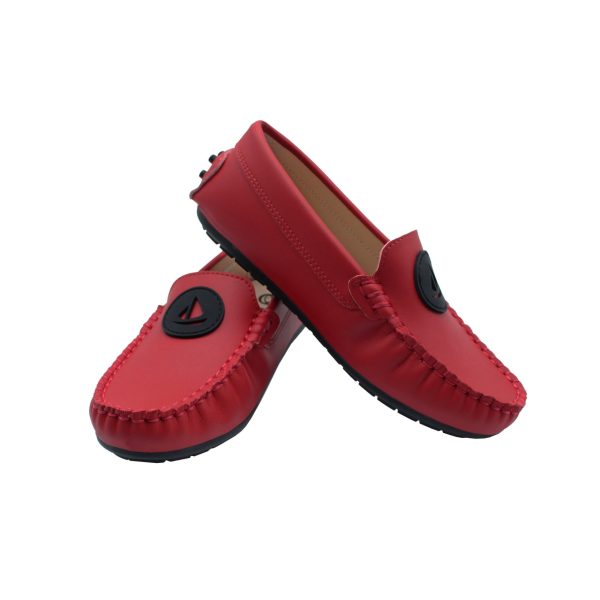 Red moccasin liner