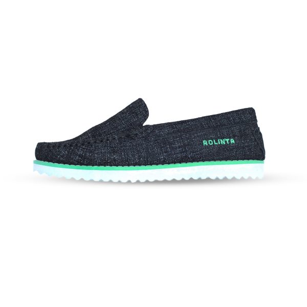 Black jeans high moccasin